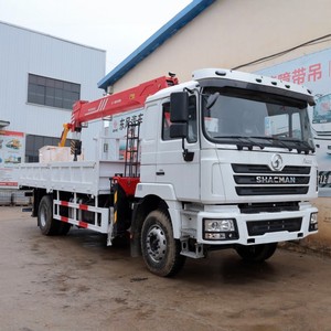 รถบรรทุกติดเครนไฮดรอลิก Shacman L5000 4x2 แบบแขนยืดได้ 8 ตัน 10 ตัน สำหรับขาย - Product Image 6