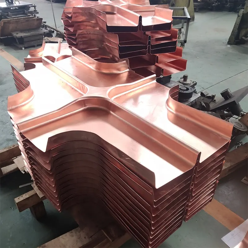 Manufacturers supply dike copper 300*3 water seal steel plate copper V-shaped U-shaped processing a variety of specifications