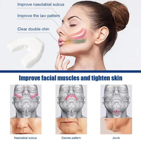 Appareil d'entraînement musculaire facial en forme de U, nouveau matériel d'entraînement pour les muscles du visage, boule à mâcher pour la mâchoire, machine d'exercice pour la mâchoire, pièces et accessoires
