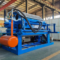Machine à fabriquer des barquettes à œufs pour petites entreprises, machine de moulage de pâte à papier