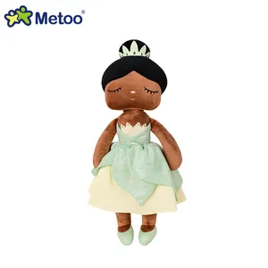 Boneca Metoo Original New Princess Plush Figure Toys Black Plush Dolls Cute Kid Toys Custom Plush Toy Manufacturer Multi Colors