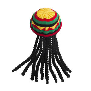 Chapeau de fête en tricot <span class=keywords><strong>pour</strong></span> adultes et <span class=keywords><strong>dreadlocks</strong></span> <span class=keywords><strong>pour</strong></span> hommes et femmes, accessoires de costume, chapeaux - Product Image 6