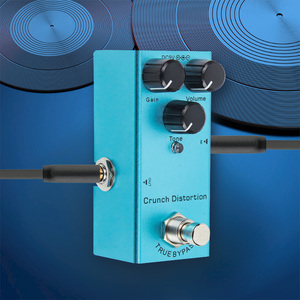 Pédale d'effets de guitare compacte True Bypass multi-processeur en métal durable pour guitare électrique et basse, Distorsion British Crunch - Product Image 5
