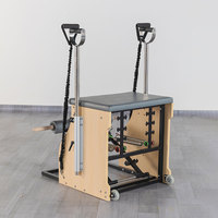 Chaise de Pilates portable et réglable Wuda en bois d'érable, équipement d'exercice professionnel pour la maison, la salle de sport, les entraînements en studio, bienfaits pour la santé