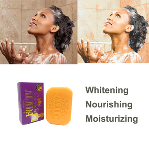 Sapone viola personalizzato - Formula originale per la rimozione delle macchie scure e il miglioramento della pelle opaca. Sapone detergente per persone di colore. 160g - Product Image 4