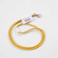 CH Wholesale Sublimation Printing Polyester Lanyards With Logo Custom Certification Keychain OEM ODM ECO Promotion Event Gifts
