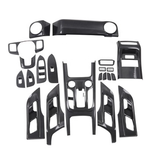 <b>Car</b> Full Kit/set Interior Carbon Fiber Wrap Trim Protector Sticker <b>Decals</b> Accessory 2021 for WEY 300 - Product Image 1