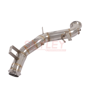 SKYLEY  Downpipes d'échappement Performance T304 pour Mercedes Benz C43 <span class=keywords><strong>C63</strong></span> GLC43 AMG W206 2.0T <span class=keywords><strong>S</strong></span> E V4 M139 2024 Downpipe droit - Product Image 6