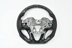 Modify Car Accessories Carbon Interior Kits Volant Carbon Fiber Steering Wheel For G90