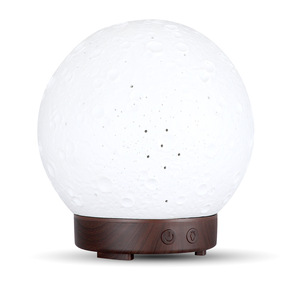 Humidificateur d'aromathérapie en céramique Lunar Fog, diffuseur d'huiles essentielles USB Type C 5V pour bureau, pour maison de moins de 10 m² - Product Image 3