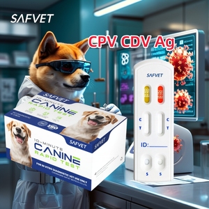 Prueba de Moquillo Canino de Alta Calidad, Prueba Rápida para Perros, Cpv Cdv Parvovirus Y Moquillo Parvo/Distemper - Product Image 1