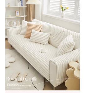 Nhà Máy Giá đồ nội thất vải sọc Faux Fur vải cho bao gồm sofa và bọc - Product Image 2