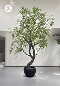 <span class=keywords><strong>Nandina</strong></span> 180-250cm olivier artificiel intérieur décoration de maison et d'hôtel 8ft-10ft matière plastique - Product Image 6