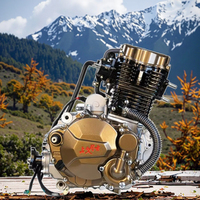 175cc Single-Cylinder 4 Air-Cooled CDI Ignition System Electric/Kick Start Motorcycle Engine for ATVs 180-Day Warranty