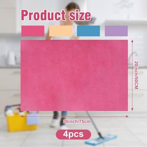 Modern Replaceable Reusable Floor Mopping Cloth Easy to Clean Microfiber <b>Mop</b> Pad Quick Dry Household <b>Cleaning</b> Towel - Product Image 2
