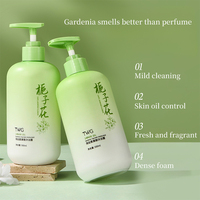 TWG Gel douche personnalisé au sel de mer et aux acides aminés Gardenia Gel douche hydratant blanchissant pour le corps avec parfum rafraîchissant OEM