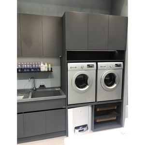 <span class=keywords><strong>Mueble</strong></span> de Lavadero con Lavabo Grande de Diseño Moderno y Espacio <span class=keywords><strong>para</strong></span> <span class=keywords><strong>Lavadora</strong></span> - Product Image 1