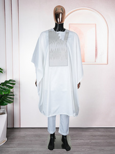 Commerce extérieur transfrontalier <span class=keywords><strong>Europe</strong></span> États-Unis Vêtements pour couples Grande taille Hommes Nouveau Coton Jacquard Gaufré Longue Été - Product Image 3