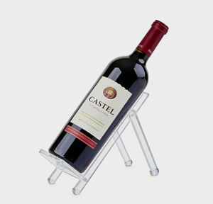Exhibidor de Botellas de Vino de Acrílico Ligero Personalizado, Portátil para una Exhibición Elegante en Hoteles, <span class=keywords><strong>Bodegas</strong></span> y Salas de Degustación - Product Image 6