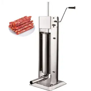 Pork Fish Hot Dog Sausage Make Electric Machine Automatic Meat Product High Speed Bacon Production Line