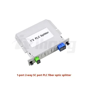 एससी पोर्ट पीएलसी ऑप्टिकल फाइबर स्प्लिटर 2/4/8/16/32 चैनल एससी/एफटीसी/एलएलसी/सेंट कनेक्टर के लिए - Product Image 2
