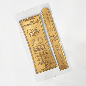 Etiquetas de Vino de Aluminio con Acabado Cepillado, Metal Dorado Electroplacado, Brillante, Plateado Mate, Adhesivos Anti-Rayones - Product Image 3