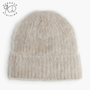 KD produttore di maglieria con Logo personalizzabile da viaggio soffice costine sfocate in maglia di <span class=keywords><strong>Alpaca</strong></span> - Product Image 3