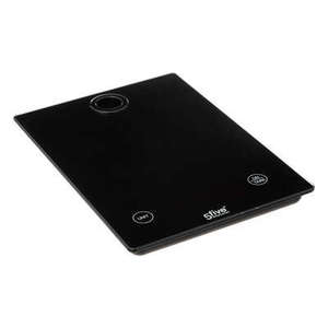 เครื่องชั่งดิจิตอลกระจกสีดำ 23X16CM - Product Image 1