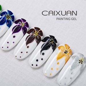 Nueva llegada UV Gel Nail Art Painting 3D No Wipe Relieve Painting Liner Gel Polish Set - Product Image 5