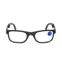 Lunettes de lecture pliables noires à prix avantageux, vente en gros, fabricant, lunettes de lecture portables haute définition