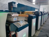Prensa Flexográfica Automática de Alta Velocidad Tipo Pétalo para Bolsas y Vasos de Papel con Rodillo Anilox de Cambio Rápido de 6 Colores