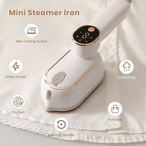 Nueva Plancha Portátil con Pantalla Digital, Plancha Eléctrica para Ropa con Vapor - Product Image 3