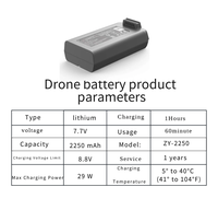 Baterai DJI Mini 2 SE Memberikan Waktu Terbang 31 Menit Baterai Penerbangan Cerdas Mini 2 SE Baru Aksesoris Suku Cadang 100% Asli