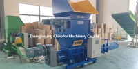 Machine d'extrusion et de compactage de mousse de polystyrène expansé (EPS) pour densification de plastique