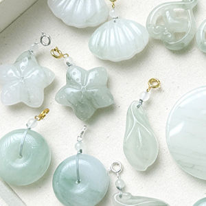 Pendentif Bouddha Ruyi en Jade, Pendentif <span class=keywords><strong>Boucle</strong></span> de Sécurité, Collier en Jade, Accessoires, Fabricant, Vente en Gros - Product Image 2