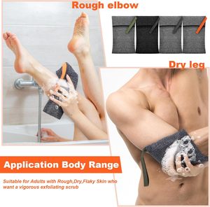 Sac à savon en sisal, gants exfoliants, pochette avec cordon de serrage, boîte à savon avec perle en bois, savon moussant et séchant - Product Image 3