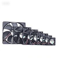 Ventilateurs à flux axial de refroidissement industriel personnalisables de 80mm 12V/24V/110V DC Ventilation à lame en plastique OEM ODM