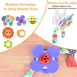 Giocattolo per Culla Mobile con Arco Attività Colorato e Massaggiagengive, <span class=keywords><strong>Accessori</strong></span> per Culla e Box, Arco Morbido per Neonati - Product Image 2
