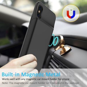 <span class=keywords><strong>Funda</strong></span> de batería de 6000mah para <span class=keywords><strong>iphone</strong></span> <span class=keywords><strong>X</strong></span> portátil energía carcasa para apple <span class=keywords><strong>X</strong></span> soporta función de audio - Product Image 4