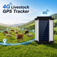 Collar de Rastreo GPS LBS Portátil, Impermeable IP67, de Tamaño Mini, para Ganado, Ovejas y Caballos, Compatible con PC