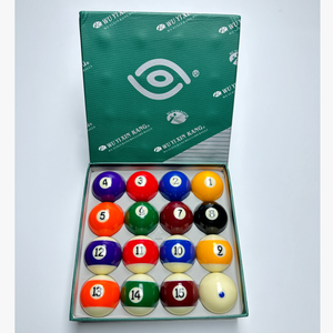 Premium Quality XINKANG Brand 4A Quality Resin 2-1/4" 57.2MM Billiard <strong>Pool</strong> <strong>Ball</strong> 16pcs Kit <strong>Green</strong> Box - Product Image 1