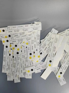 Cartes de stérilisation à la vapeur autoclave de classe 6, bandelettes indicatrices de vapeur chimique pour fournitures médicales dentaires - Product Image 5