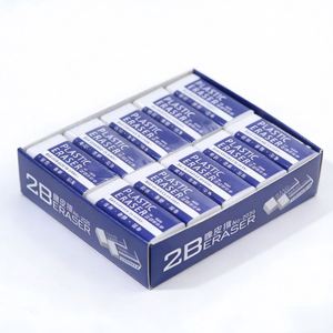 Gommes blanches promotionnelles pour enfants, gommes sans poussière, nettoient en profondeur, fournitures scolaires et de bureau simples - Product Image 4