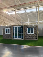 Prefabricado casa módulo Ted 2 dormitorios 3 dormitorios villa de lujo precio