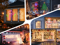 Rideau lumineux à LED programmable intelligent de haute qualité multi-spécifications pour la décoration de la maison connectivité USB commande vocale