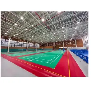 Nhà tiền chế thể thao Hall Cấu trúc thép phòng tập thể dục sân vận động lĩnh vực thể thao mái nhà tán thiết kế sản xuất