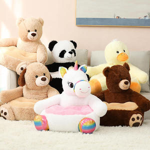 Sofá de Peluche Multifuncional Plegable Personalizado con Diseño de Oso y Perro, Asiento Infantil en Oferta Especial para Niños - Product Image 5