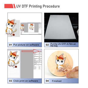 เครื่องพิมพ์อิงค์เจ็ท UV ขนาด A3 สำหรับธุรกิจขนาดเล็ก |   การพิมพ์แบบอัตโนมัติบนพื้นผิวเรียบสำหรับสินค้าสั่งทำพิเศษและการสร้างแบรนด์ - Product Image 3