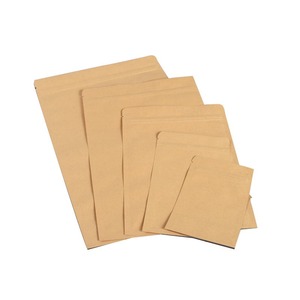 Bolsa de papel de aluminio con autosellado Kraft resistente a la grasa, bolsa de embalaje de alimentos ecológica resellable para aperitivos de té de azúcar - Product Image 2