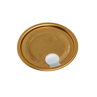 Ventes en gros de couvercles faciles à ouvrir en aluminium avec logo personnalisé 202 EOE POE, couvercles à décoller, 52 mm, pour canettes de boissons, bière, soda